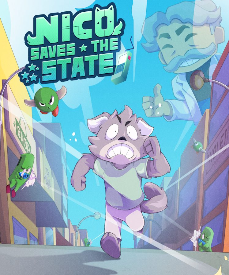 Nico Saves the State cover artwork